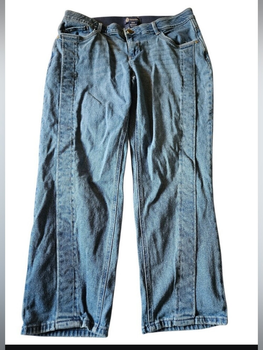 Democracy Straight Leg Women's Jeans Size 16 . Might Be Capris See Messurments